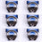 6 PK Husqvarna 531300089 Lightweight Flexible Padded Headband Hearing Protectors