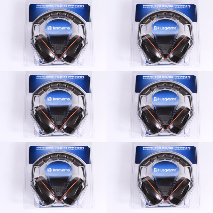 6 PK Husqvarna 531300089 Lightweight Flexible Padded Headband Hearing Protectors