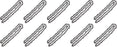 10 Pack Genuine Husqvarna 531300554 18" 3/8" .050" 68DL H47 Chainsaw Chain Loop