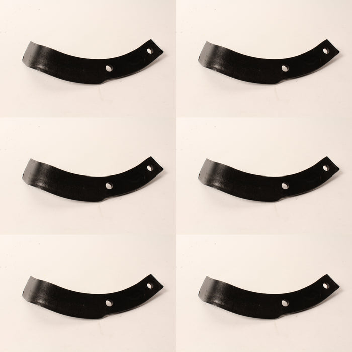 6 Pack Husqvarna 532006555 RH Inner 12" Tine 72R For CRT900 CRT900L CRT900LS