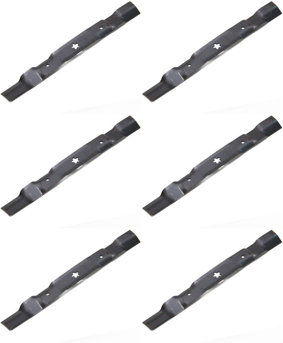 6 PK Genuine Husqvarna 532134149 Mulch Blade Fits Specific 42" Poulan Craftsman