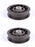 2 Pack Genuine Husqvarna 532165936 Flat Composite Idler Pulley 3.06" OEM