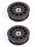 2 Pack Genuine Husqvarna 532165936 Flat Composite Idler Pulley 3.06" OEM