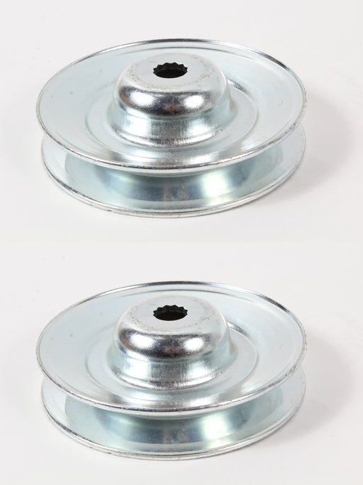 2 Pk Husqvarna 532174375 Driven Deck Pulley For GT48XLS GT52XLS YTH2148 YTH2448