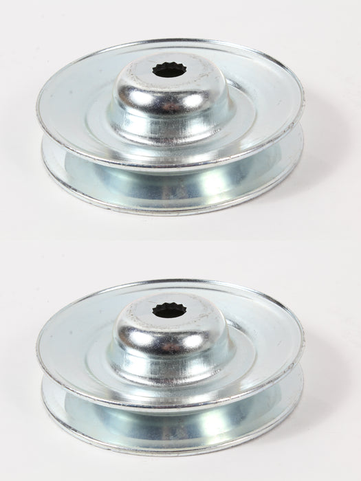 2 Pk Husqvarna 532174375 Driven Deck Pulley For GT48XLS GT52XLS YTH2148 YTH2448