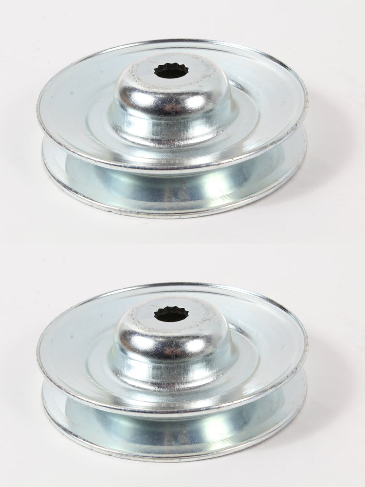 2 Pk Husqvarna 532174375 Driven Deck Pulley For GT48XLS GT52XLS YTH2148 YTH2448