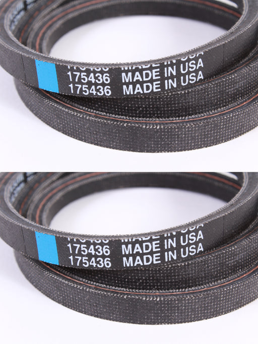 2 Pack Genuine Husqvarna 532175436 Drive Belt Fits 7021CH1 7021CH1A 7021CH1B