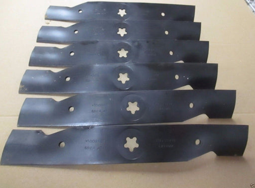 6 Pack Genuine Husqvarna 532180054 Mower Blades Fits 48" Sears 180054 AYP OEM