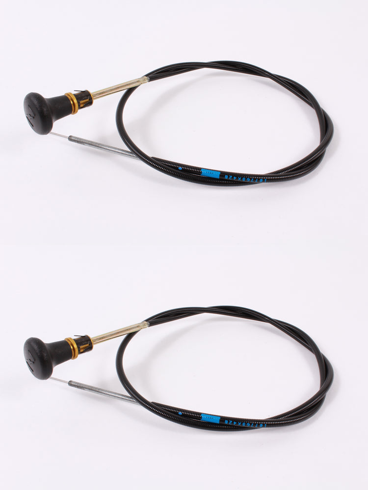 2 Pack OEM Husqvarna 532187768 Choke Cable Fits 187768X428 187768X505 583706901