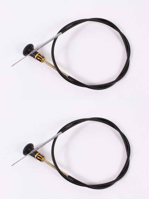 2 Pack OEM Husqvarna 532187768 Choke Cable Fits 187768X428 187768X505 583706901