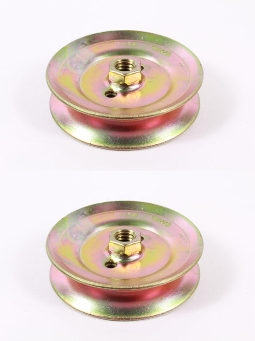 2 Pack Husqvarna 532193443 Pulley For 5521RS 6521RS 7021R 7021RS 7021RB HU800BBC