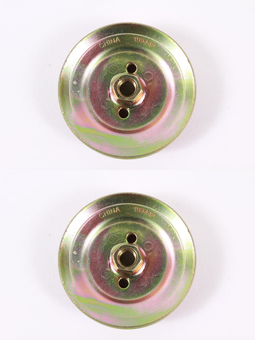 2 Pack Husqvarna 532193443 Pulley For 5521RS 6521RS 7021R 7021RS 7021RB HU800BBC