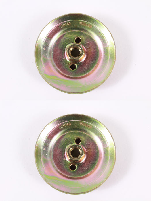 2 Pack Husqvarna 532193443 Pulley For 5521RS 6521RS 7021R 7021RS 7021RB HU800BBC