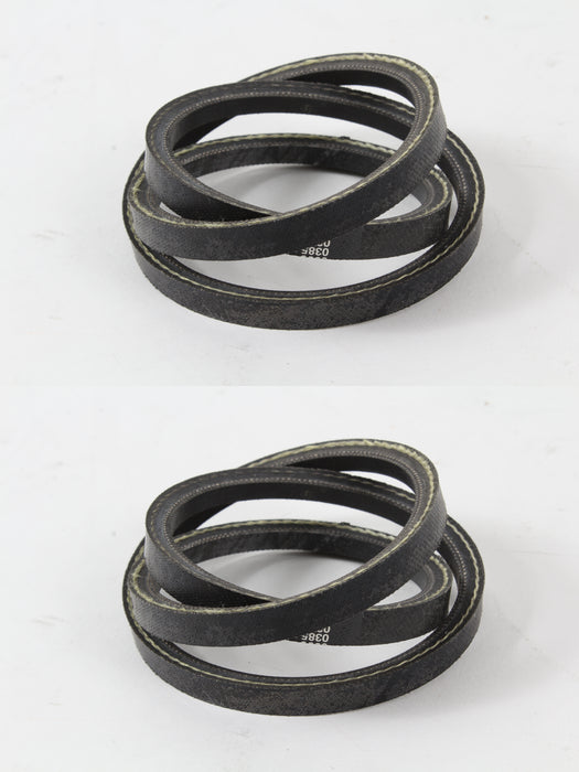 2 Pack Husqvarna 532194149 Drive Belt For 5521CHV 65021CHV 65021ES XT721F LC153