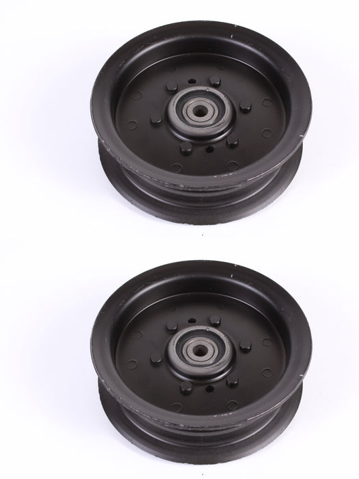 2 Pack Genuine Husqvarna 532196106 Idler Pulley Fits Craftsman Poulan 196106