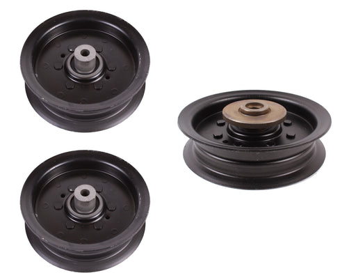 OEM Husqvarna 532196106 & 532196104 Deck Pulley Set Fits Z254 Z254F MZ54 Z454