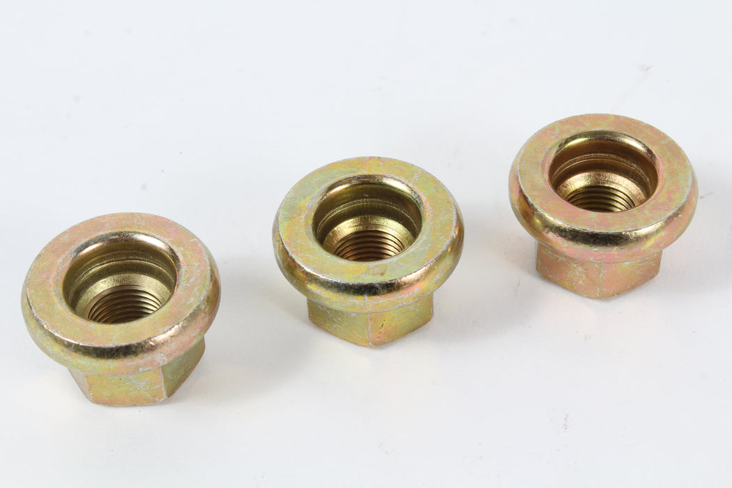 3 Pack Genuine Husqvarna 532400234 Top Lock Flange Nut Fits Poulan Weed Eater