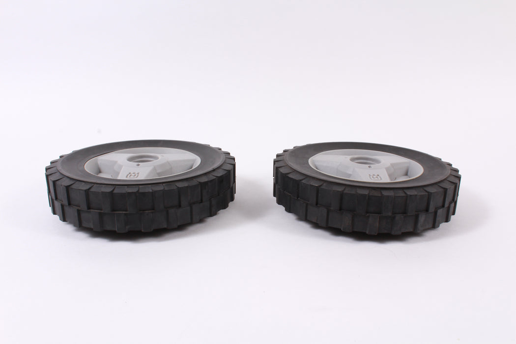 2 Pack Husqvarna 532442120 8" Wheel Fits Snowblower Model ST111 ST131 ST151