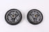 2 Pack Genuine Husqvarna 532442855 8" Wheel Kit Replaces 442787X460 442855