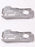 2 Pack Genuine Husqvarna 537405601 Chain Guide Plate Fits 346XP 353 OEM