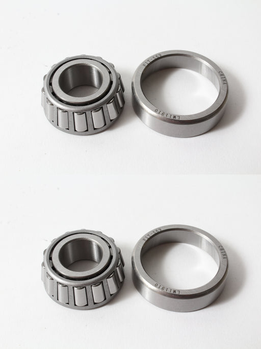 2 Pack Genuine Husqvarna 539105525 Tapered Bearing with Race OEM