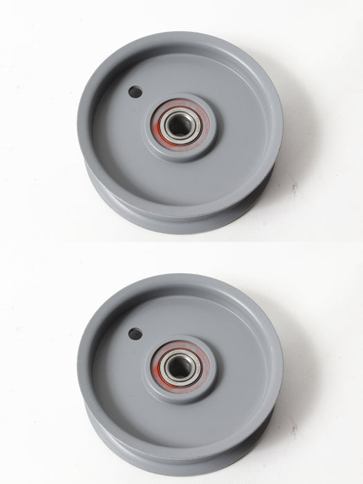 2 Pack Husqvarna 539115278 Idler Pulley For RZ4219 RZ4619 RZ5422 RZ5424 RZ4620