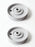 2 Pack Husqvarna 539115289 3" Flat Idler Pulley Fits Craftsman Poulan OEM