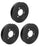 3 Pack Genuine Husqvarna 539130645 5.25" Mandrel Pulley Fits P-ZT48 Z548 OEM