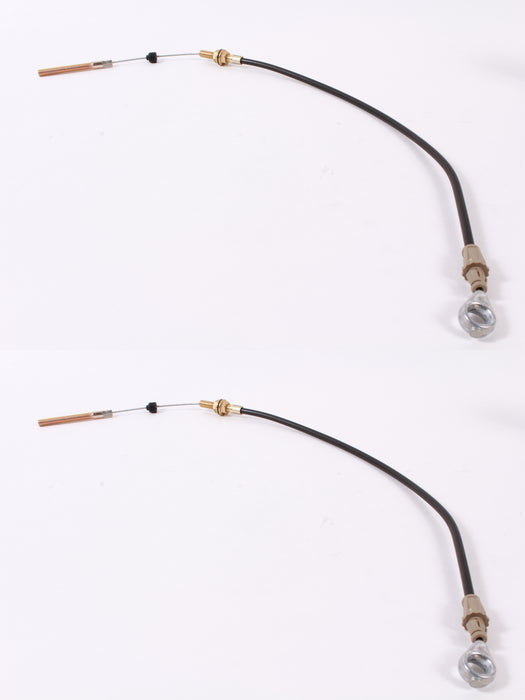 2 Pack OEM Husqvarna 539132173 Short Brake Cable MZ52 MZ5424 MZ61 MZ6128 MZT61