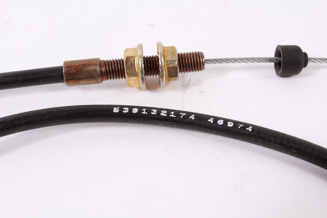 Husqvarna 539132174 Long Brake Cable Fits MZ52 MZ5424 MZ61 MZ6125 MZ6128 M-ZT61