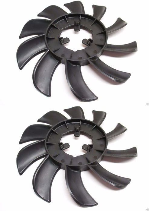 2 Pack Genuine Hydro Gear 53994 7" 10 Blade Transmission Fan OEM