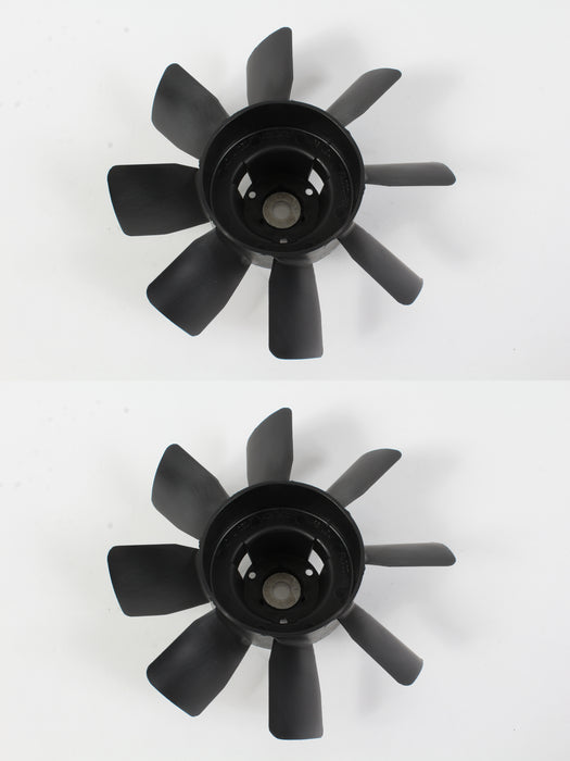 2 Pack Genuine Hydro Gear 54084 8.3" 8 Blade Transmission Fan OEM