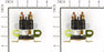 2 Pack Genuine Briggs & Stratton 5409K 3 Pole Starter Solenoid 12 Volt 12V OEM