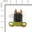 Genuine Briggs & Stratton 5409K 3 Pole Starter Solenoid 12 Volt Fits Murray OEM