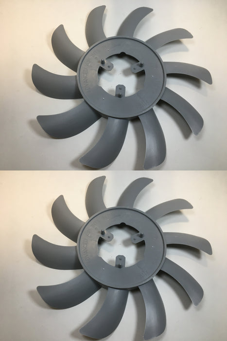 2 PK Genuine Hydro Gear 54351 7" 10 Blade Transmission Fan OEM