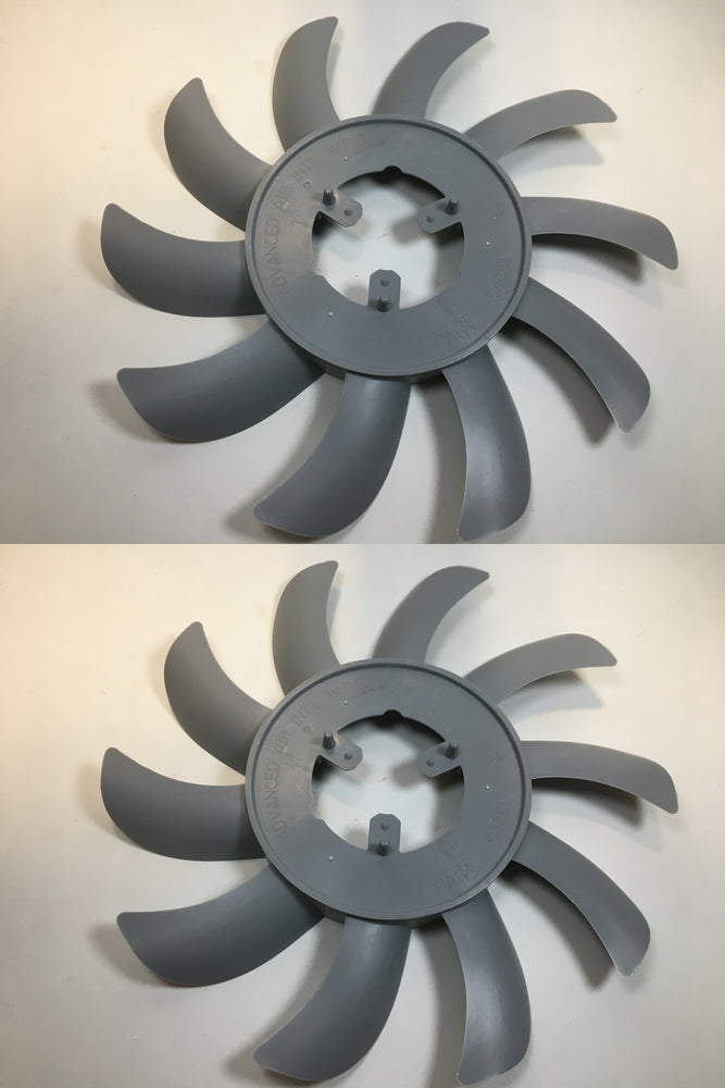 2 PK Genuine Hydro Gear 54351 7" 10 Blade Transmission Fan OEM
