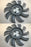 2 PK Genuine Hydro Gear 54351 7" 10 Blade Transmission Fan OEM