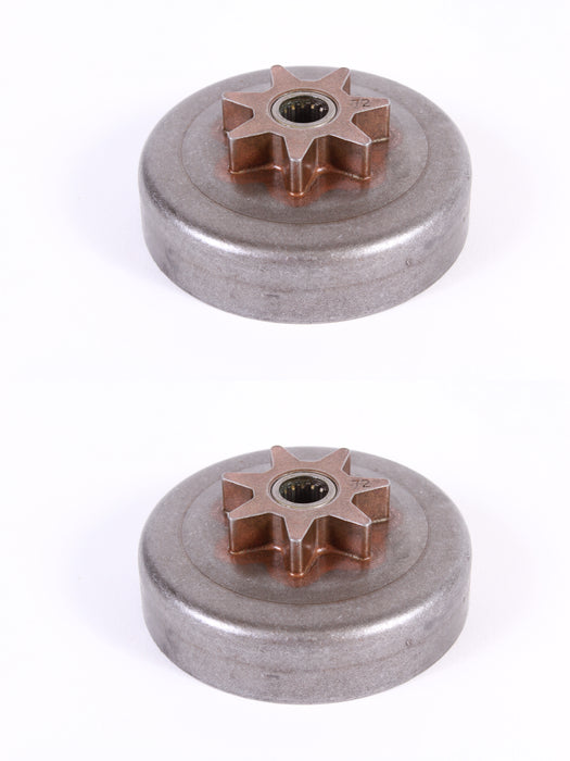 2 PK OEM Husqvarna 545171901 Clutch Drum Sprocket Fits PP5020AV Poulan Craftsman