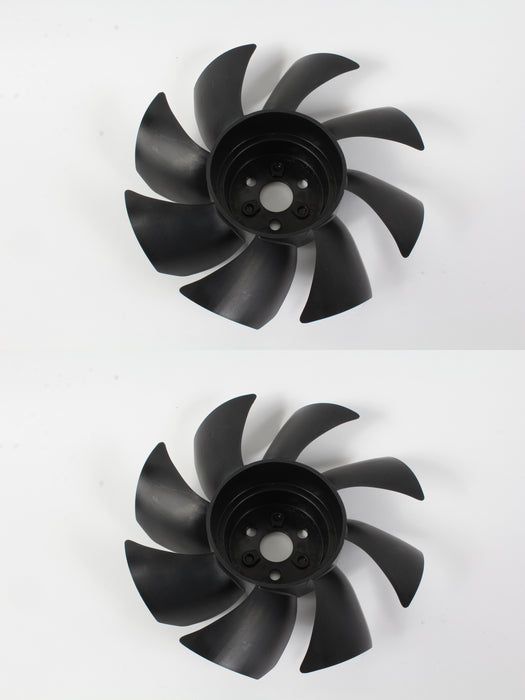 2 Pack Genuine Hydro Gear 55049 8.25" 8 Blade Transmission Fan OEM