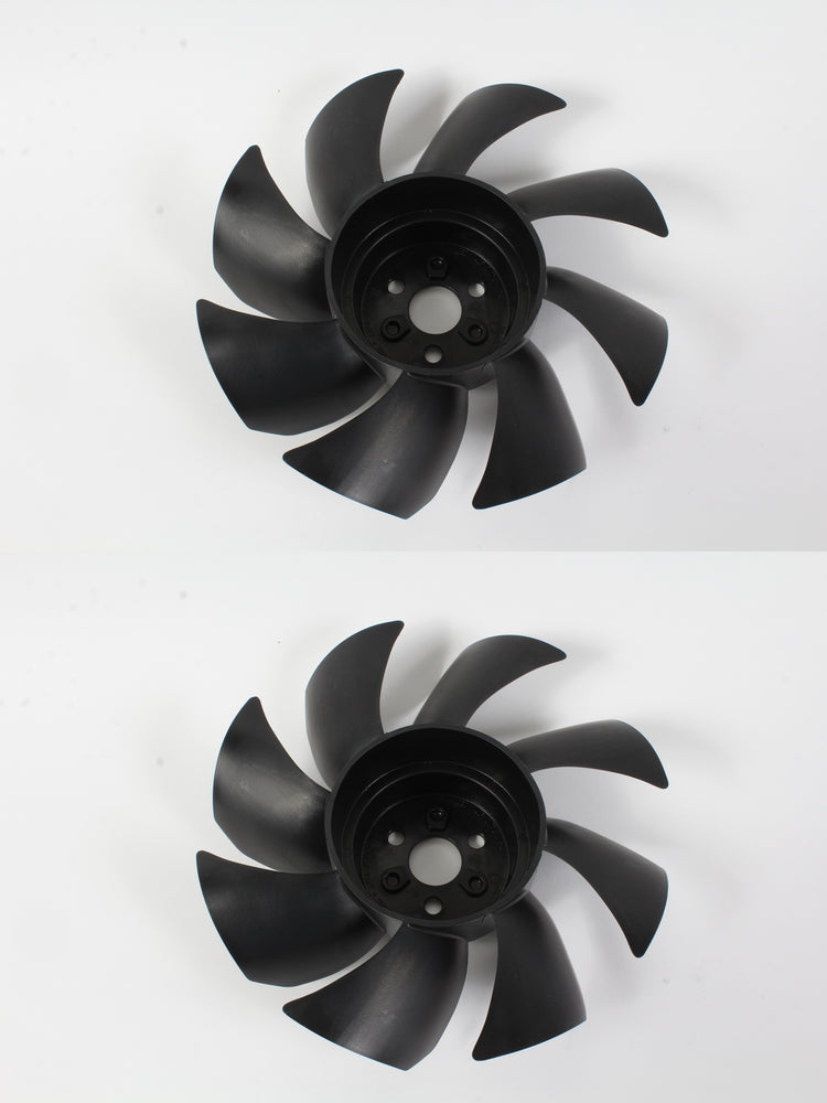 2 Pack Genuine Hydro Gear 55049 8.25" 8 Blade Transmission Fan OEM