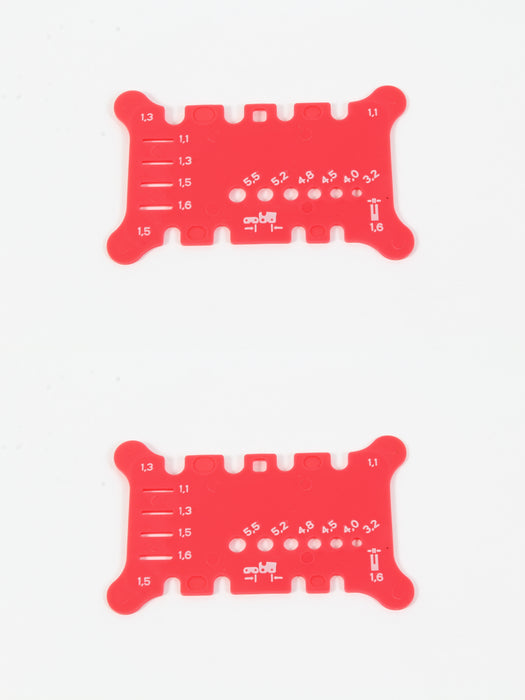 2 Pack Oregon 556418 Chainsaw Guide Bar and Chain Measuring Tool