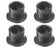 4 PK Flange Bushing Fits Scag 48100-01 Encore 363007 Snapper 7076514YP