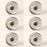 6 PK Flat Idler Pulley For Exmark 1-403009 Scag 48068 Snapper 7076500YP 7076688