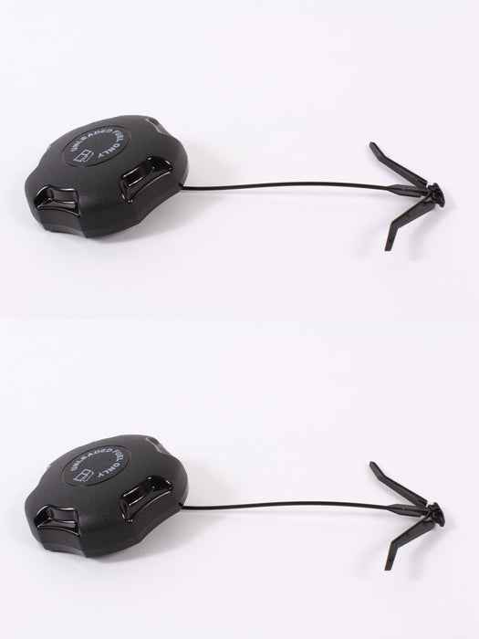2 Pack Husqvarna 575018103 Fuel Cap EZ4824 MZT61 PZT60 PZ60 Z548 Z560 MZT52 PZ54
