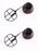 2 Pack Poulan 577858601 Fuel Cap Fits Craftsman WeedEater 530047877 530036965