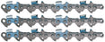 3 Pack Oregon 579776 Guide Bar and Chain Combo 18"