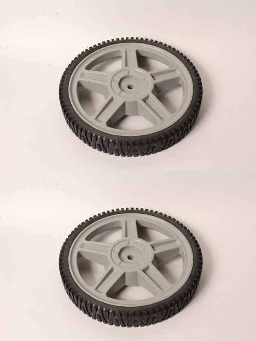 2 Pack Genuine Husqvarna 581010309 12.75" 5 Spoke Gray Wheel & Tire ASM OEM