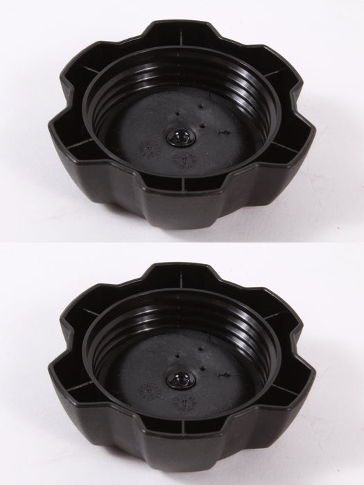 2 Pack Genuine Husqvarna 584248701 Fuel Cap 3" Black For 532430218 532195951 OEM