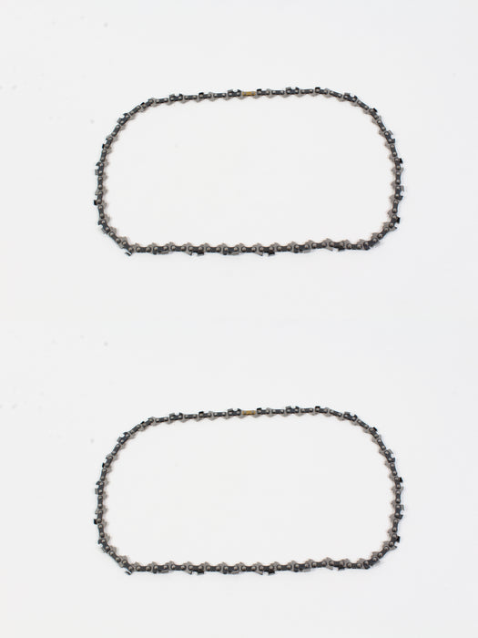 2 Pack Genuine Husqvarna 585422152 14" 3/8 .050 52 DL H37  Saw Chain Loop