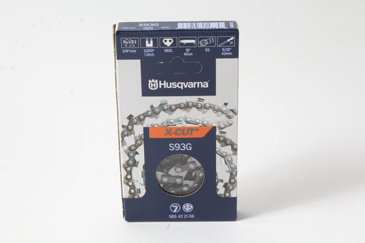 Husqvarna 585422156 16" 3/8" Mini .050" 56 DL S93G Saw Chain Loop OEM